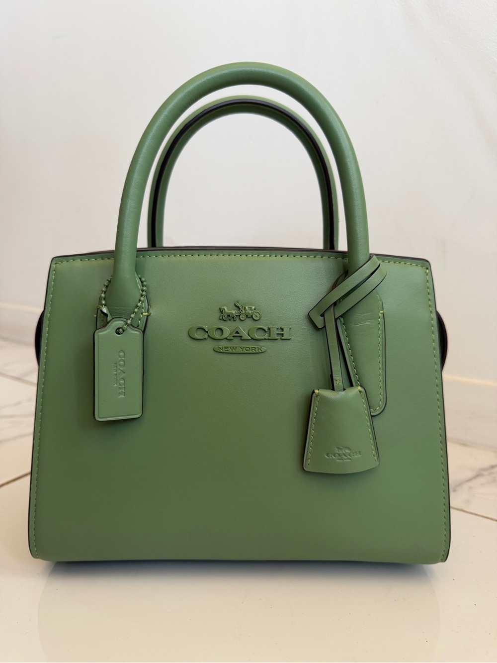 COACH Andrea Carryall Bag In Signature Jacquard/ Canvas